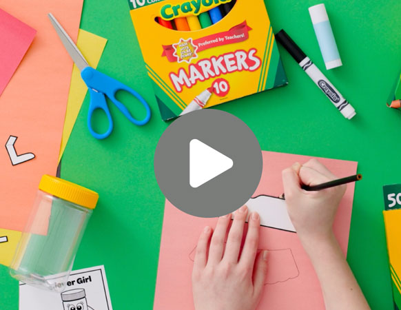 Thumbnail of video for Crayola and Peter Pan Peanut Butter craft projects