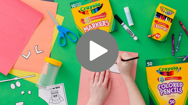 Thumbnail of video for Crayola and Peter Pan Peanut Butter craft projects